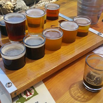 Backwoods Brewing Company - Flight of 14- Flagship and Seasonal mix - Breweries Near Me - Carson, Washington Backwoods Brewing Company - Flight of 14- Flagship and Seasonal mix - Breweries Near Me - Carson, Washington