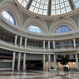 Such beautiful architecture but the mall has no tenants and is so quiet the lights are not even kept on. Such beautiful architecture but the mall has no tenants and is so quiet the lights are not even kept on.