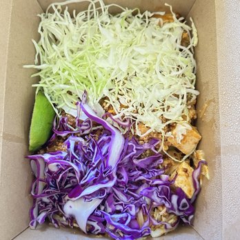 Thai Kitchen - Pad Thai noodles. Hugh portion. Great tasting - Asian Fusion Near Me - Santa Barbara, California