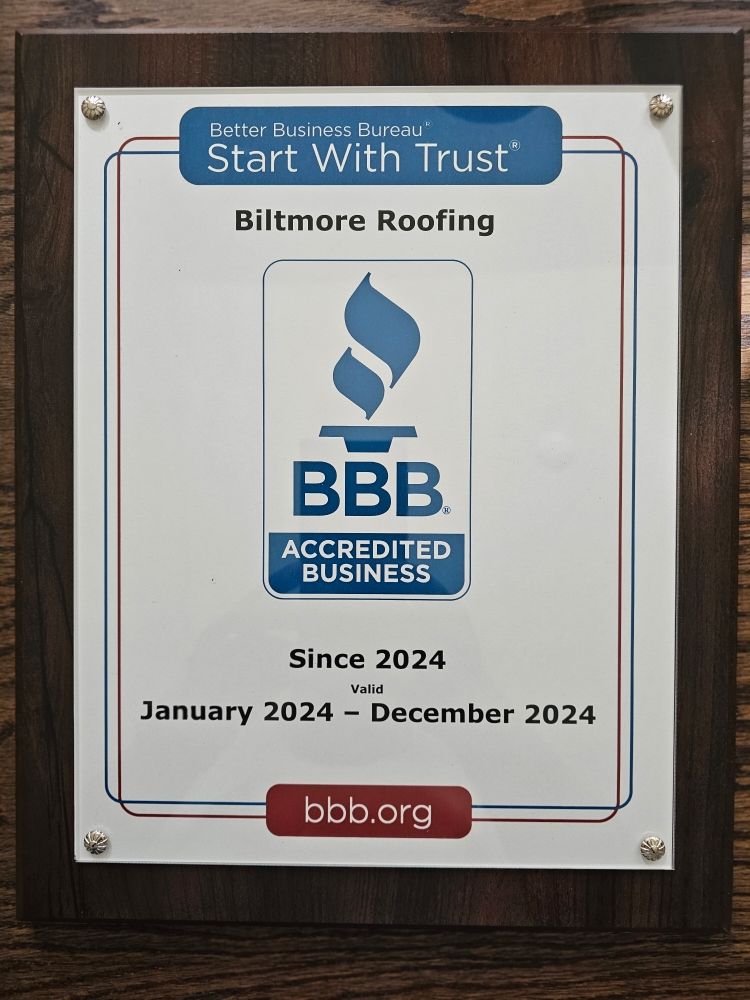 Slide of Biltmore Roofing