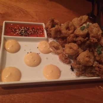 Catch Restaurant - Calamari Appetizer with Sriacha aioli - Seafood Near Me - Wilmington, North Carolina Catch Restaurant - Calamari Appetizer with Sriacha aioli - Seafood Near Me - Wilmington, North Carolina