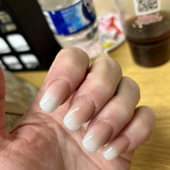 Queen Nails - Look how nasty DO NOT GO HEAR PLEASE WAST OF MONEY - Nail Salons Near Me - Berwyn, Illinois