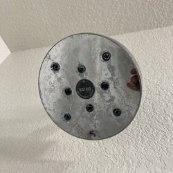 WoodSpring Suites - Disgusting shower head.