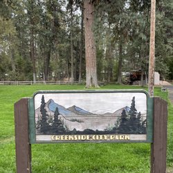 Creekside City Park - Signage