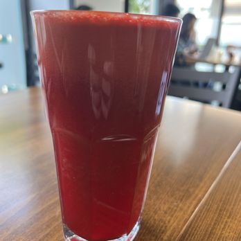 Old Town Caffe - Red juice (carrot, apple, beet, and lemon) - Coffee & Tea Near Me - Pasadena, California Old Town Caffe - Red juice (carrot, apple, beet, and lemon) - Coffee & Tea Near Me - Pasadena, California
