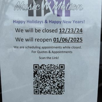 Music 'N Motion - Current situation 12/28/24  CLOSED - Car Stereo Installation Near Me - Dublin, California