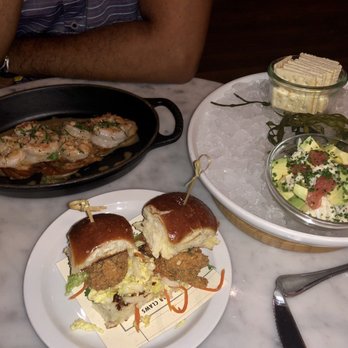 The Ordinary - Dinner-oyster sliders, BBQ shrimp and Crab/Grapefruit/Avocado! - Seafood Near Me - Charleston, South Carolina The Ordinary - Dinner-oyster sliders, BBQ shrimp and Crab/Grapefruit/Avocado! - Seafood Near Me - Charleston, South Carolina