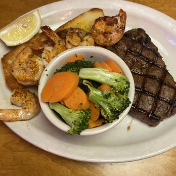 Texas Roadhouse - 8 oz. Sirloin Steak + shrimp. Yum! - Steakhouses Near Me - Oceanside, California