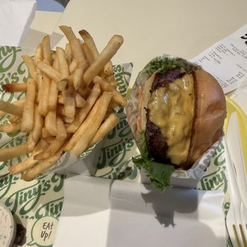 Tiny’s - Cheese burger and fries - Burgers Near Me - Costa Mesa, California Tiny’s - Cheese burger and fries - Burgers Near Me - Costa Mesa, California
