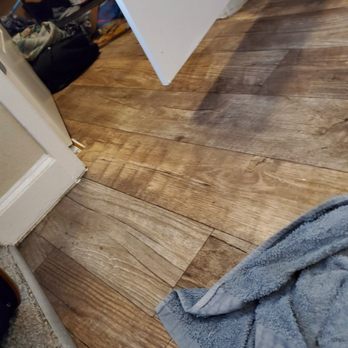 Mill Springs Park Apartment Homes - Hard to see but soaking wet floor from sewage backup - Apartments Near Me - Livermore, California Mill Springs Park Apartment Homes - Hard to see but soaking wet floor from sewage backup - Apartments Near Me - Livermore, California