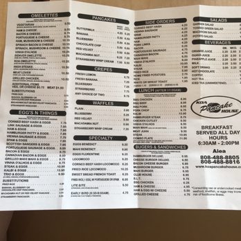 Aiea Pancake House - Breakfast & Brunch Near Me - Aiea, Hawaii