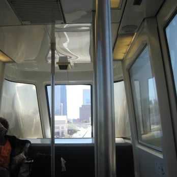 JTA - This is the inside of the Skyway tram car. - Public Transportation Near Me - Jacksonville, Florida