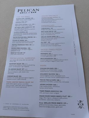 Menu photo 8 Pelican Grill Newport Coast, CA Menu photo 8 Pelican Grill Newport Coast, CA