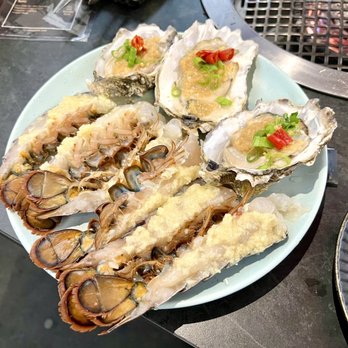 Chubby Cattle - BEST: Oyster and Lobster Tail - Barbeque Near Me - Monterey Park, California Chubby Cattle - BEST: Oyster and Lobster Tail - Barbeque Near Me - Monterey Park, California