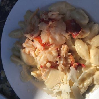 Side Street Cafe - Half order of lobster Mac and cheese. I couldn't finish it! - American Near Me - Bar Harbor, Maine Side Street Cafe - Half order of lobster Mac and cheese. I couldn't finish it! - American Near Me - Bar Harbor, Maine
