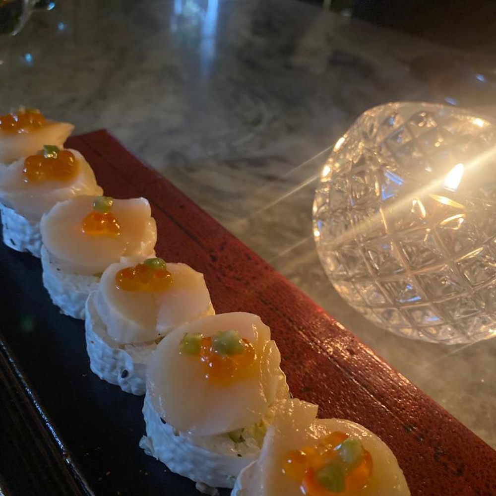 Sushi Hidden Fish - Scallop - Japanese Near Me - Montreal, Quebec Sushi Hidden Fish - Scallop - Japanese Near Me - Montreal, Quebec