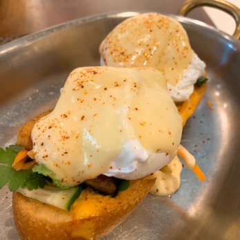 Blue Duck Tavern - Pork Belly Benedict - New American Near Me - Washington, DC, District of Columbia