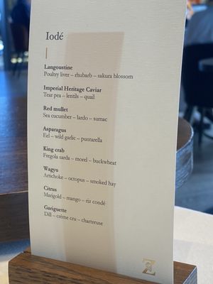 Menu photo 2 't Zilte Antwerp, VAN