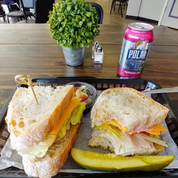 Purple Carrot Bread - New England Turkey Sandwich - Cafes Near Me - Lowell, Massachusetts
