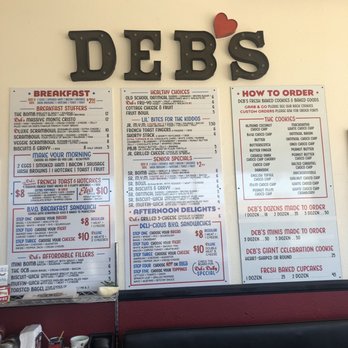 Deb's Cookie Jar - Deb's menu - Desserts Near Me - Imperial beach, California Deb's Cookie Jar - Deb's menu - Desserts Near Me - Imperial beach, California