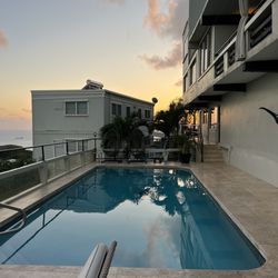 Island View Guest House - Pool with fabulous view