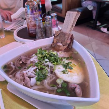 Bistro B - Pho with Hugh beef rib - Vietnamese Near Me - Dallas, Texas