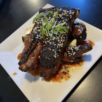 Little Mark's BBQ & Grill - Korean BBQ rib appy special- yummy! - Burgers Near Me - Vernon, Connecticut Little Mark's BBQ & Grill - Korean BBQ rib appy special- yummy! - Burgers Near Me - Vernon, Connecticut