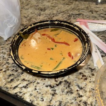 Sushi Ramen - Panang curry which was sad; just green beans and red peppers floating in curry juice. No substance - Sushi Bars Near Me - Sarasota, Florida