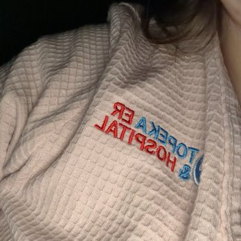 Topeka ER and Hospital - Bath robe I was able to wear instead of hospital gown - Diagnostic Services Near Me - Topeka, Kansas Topeka ER and Hospital - Bath robe I was able to wear instead of hospital gown - Diagnostic Services Near Me - Topeka, Kansas
