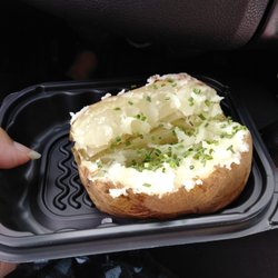 Wendy's - Sour cream and chive potato