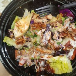 Habit Burger & Grill - The stalk of the lettuce in my salad.