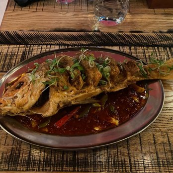 Iza Whiskey & Eats - Whole fish Fried - Sushi Bars Near Me - Carrboro, North Carolina