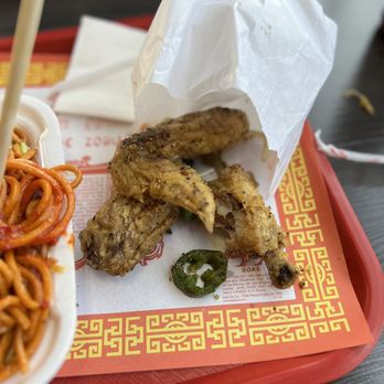 Lucky Chinese Food - Salt and pepper wings - Chinese Near Me - Stanton, California