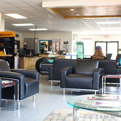 Utopia Tire and Auto Repair - Socially distanced waiting area for customer comfort and safety.