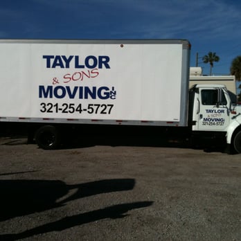 Taylor & Sons Moving - pretty trucks! - Movers Near Me - Melbourne, Florida Taylor & Sons Moving - pretty trucks! - Movers Near Me - Melbourne, Florida