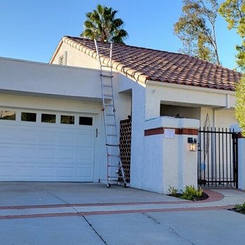B.P. Custom Roofing - Tile roof repair on the front of the house - Roofing Near Me - Laguna Niguel, California