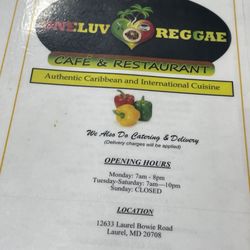 Oneluv Reggae Cafe & Restaurant