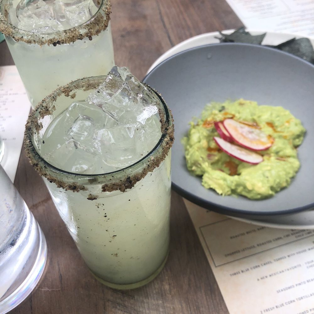 Spicy marg and guac appetizer Spicy marg and guac appetizer