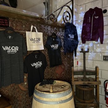 Valor Wines - Valor Wines merchandise - Wine Tasting Room Near Me - North Haven, Connecticut