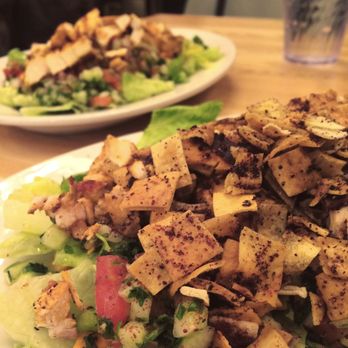 Jerusalem Garden - Chicken fatoush, small size - Desserts Near Me - Ann Arbor, Michigan