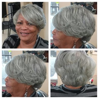 Rue De Yoe Styling Salon - Tapered cut and style done by Michelle - Beauty & Spas Near Me - Modesto, California Rue De Yoe Styling Salon - Tapered cut and style done by Michelle - Beauty & Spas Near Me - Modesto, California