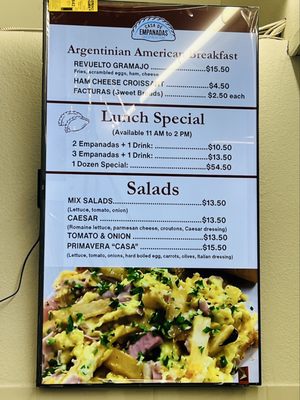 Menu photo 3 Casa De Empanadas Lake Forest, CA Menu photo 3 Casa De Empanadas Lake Forest, CA
