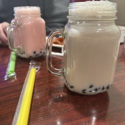 China Star - New boba teas milk tea and strawberry tea