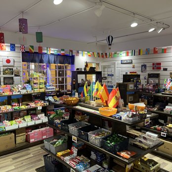Passport Sweets - the inside of a store - Candy Stores Near Me - St Augustine, Florida