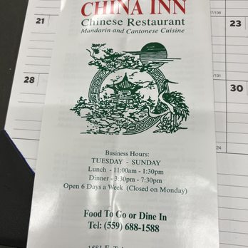 China Inn - Chicken fried rice n orange chicken - Chinese Near Me - Tulare, California