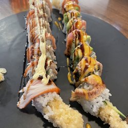 Wasabi - Wonderful and Angry Dragon rolls