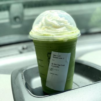 Starbucks - Matcha Frappe with Coconut Milk - Coffee & Tea Near Me - Louisville, Kentucky Starbucks - Matcha Frappe with Coconut Milk - Coffee & Tea Near Me - Louisville, Kentucky