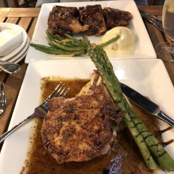 Stokehouse Grill - Double pork chop and baby back ribs - New American Near Me - Paso Robles, California Stokehouse Grill - Double pork chop and baby back ribs - New American Near Me - Paso Robles, California