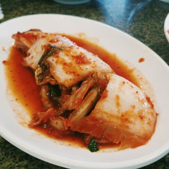 Han Yang - Spicy Pickled Cabbage (aka kimchi ) - Korean Near Me - Buena Park, California