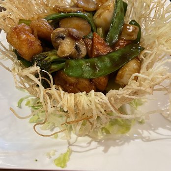 Wasabi Bistro - First time trying the Birds Nest! Best thing I've ever had here!!!!! Will be getting this again!! - Asian Fusion Near Me - Conroe, Texas Wasabi Bistro - First time trying the Birds Nest! Best thing I've ever had here!!!!! Will be getting this again!! - Asian Fusion Near Me - Conroe, Texas